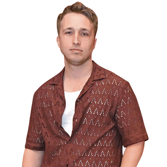 Shayne Topp (Casual) Half Body Buddy Cutout