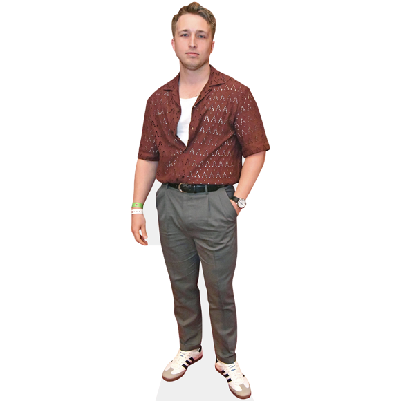 Shayne Topp (Casual) Mini Size Cutout. Standee.