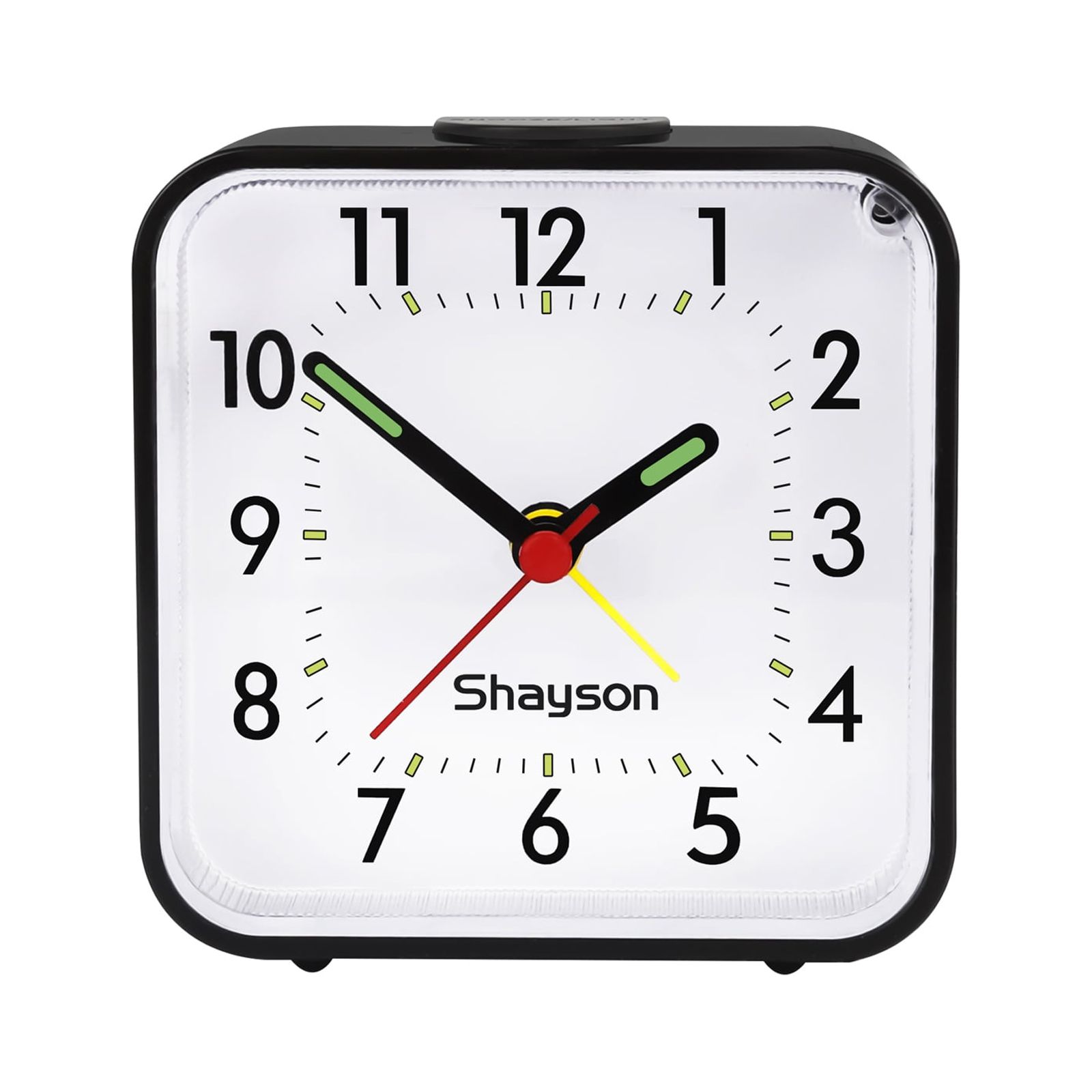 Zendure Alarm Clock, Electronic Digital Alarm Clock Battery Operated Small Desk Clock Bedside