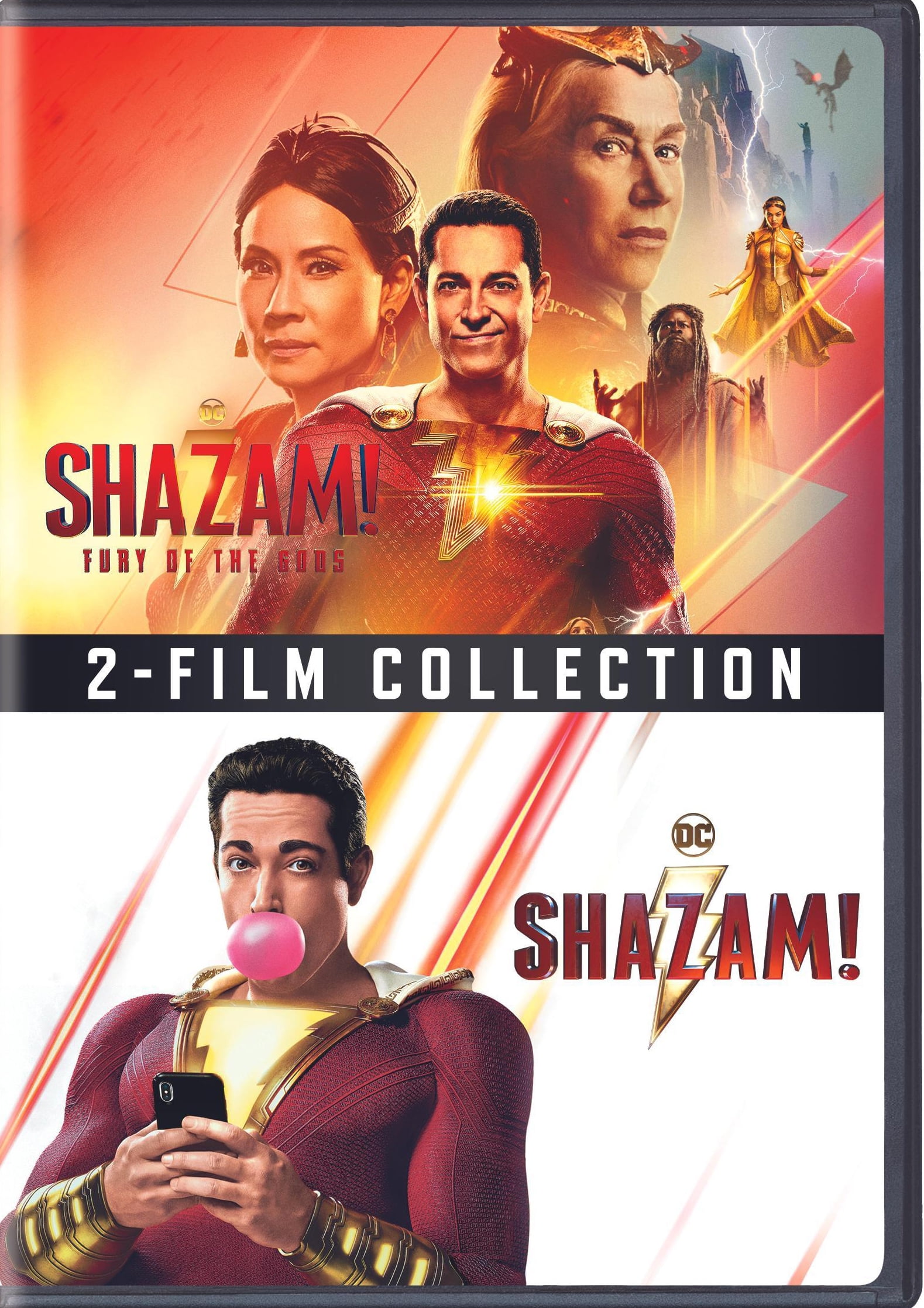 Shazam! 2-Film Collection DVD, Action & Adventure, New Line Home Video