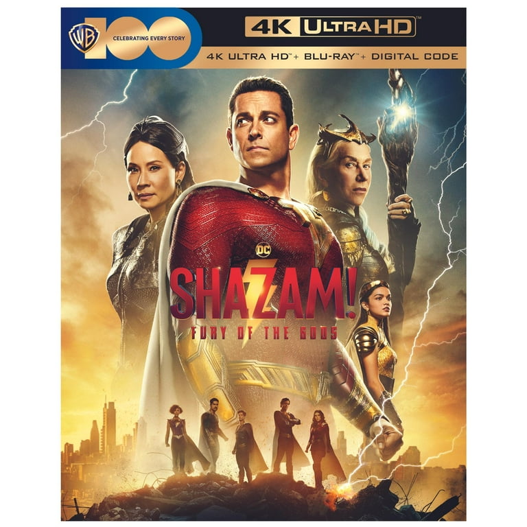 Shazam! Fury of the Gods 4K Blu-ray (4K Ultra HD + Blu-ray + Digital 4K)