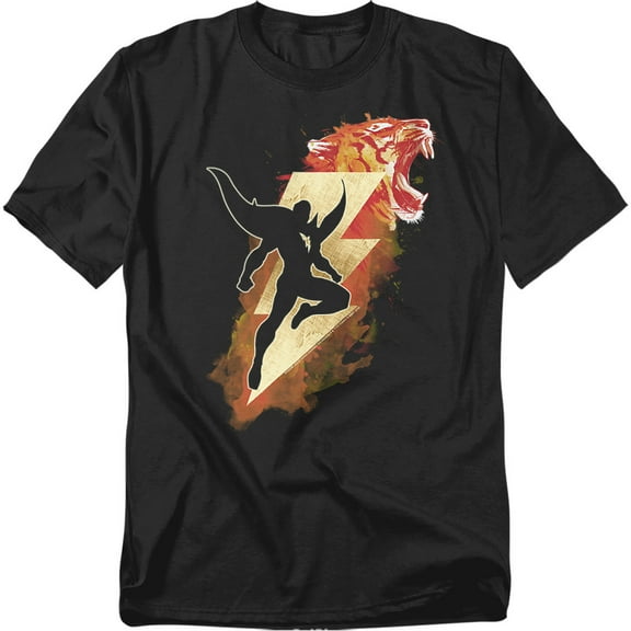 Shazam Movie T-Shirt Tiger Bolt Unisex Graphic Tee For Men & Women