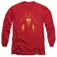 thumbnail image 1 of Shazam Movie Whats Inside Long Sleeve Adult 18/1 T-Shirt Red, 1 of 1