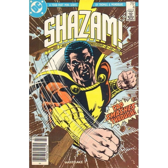 Shazam: The New Beginning #4 (Newsstand) VF ; DC Comic Book