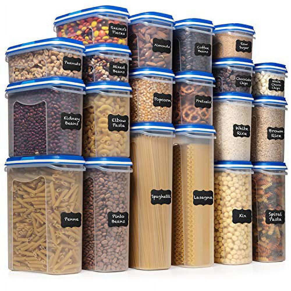 Shazo Grey Food Storage Containers w/ Airtight Lid 6.5L Capacity Set of 4