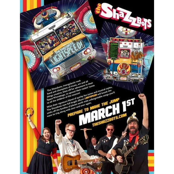 Shazzbots - Lightspeed! - Kids & Family - CD