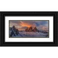 thumbnail image 1 of Shcherbina, Valeriy 32x16 Black Ornate Wood Framed with Double Matting Museum Art Print Titled - The Story Of The One Sunrise, 1 of 4