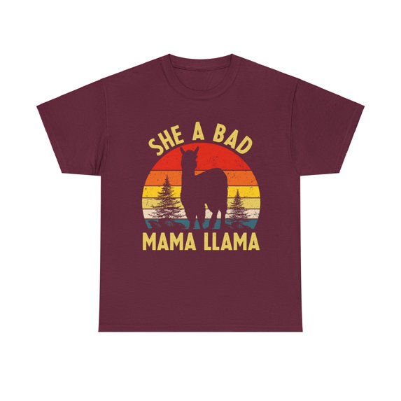She A Bad Llama Shirt,Mother Shirt,Mom Gift, Mother's Day Gift ID-0205-YG7Y