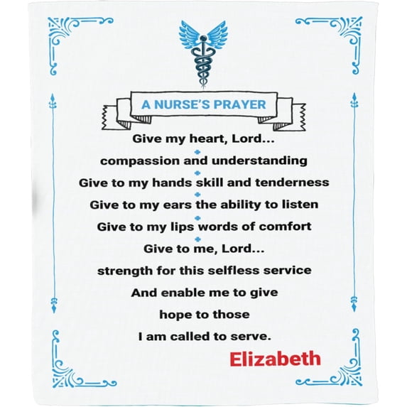 She is A Black, She is A Queen Blanket for Black Nurse, Medical Professionals Technicians Staff for Birthday, Christmas, Appreciation Super Soft and Warm Blanket