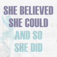 thumbnail image 1 of She Believed 2 Poster Print by Kimberly Allen, 1 of 8