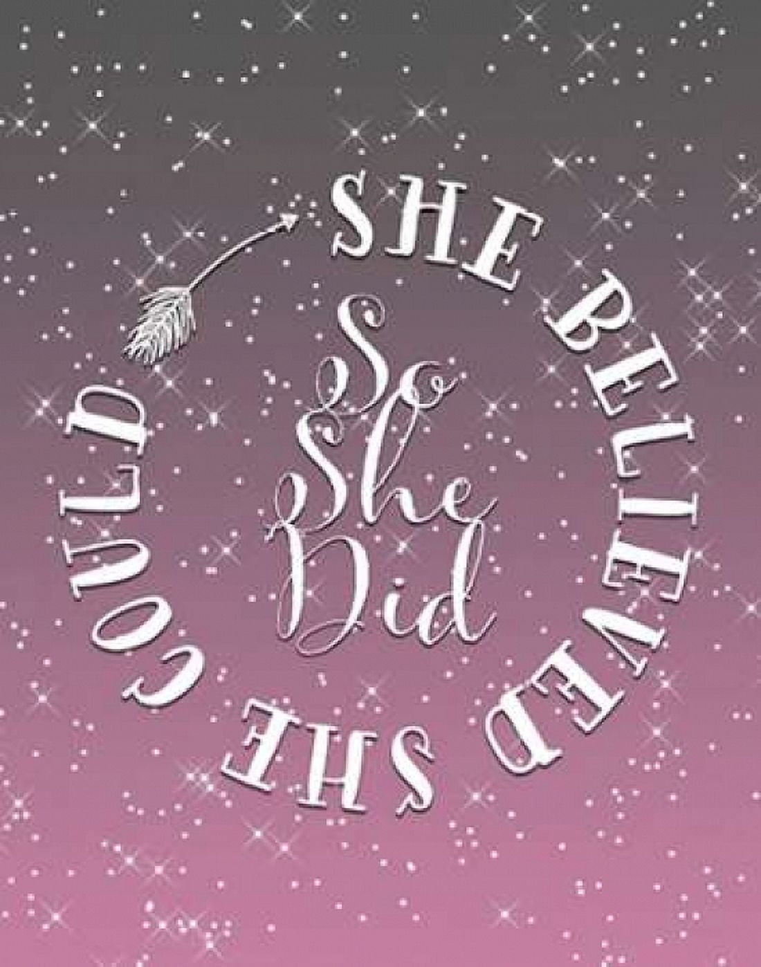 She Believed Canvas Art - Tara Moss (22 x 28)