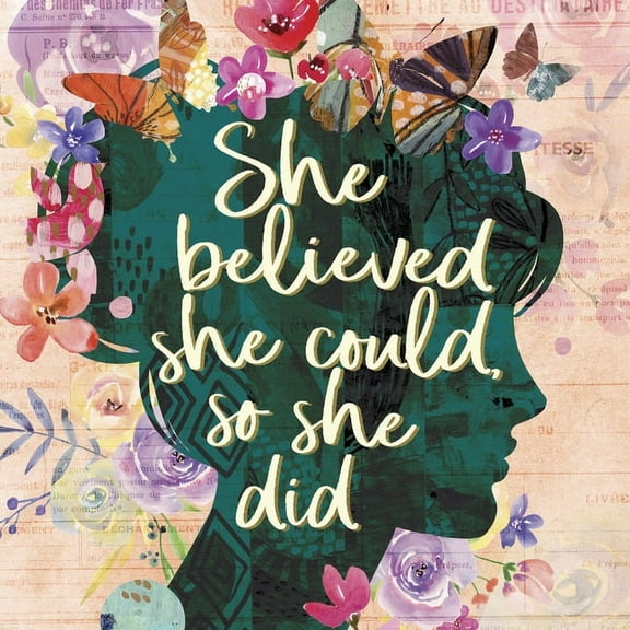 She Believed She Could, So She Did (Hardcover)