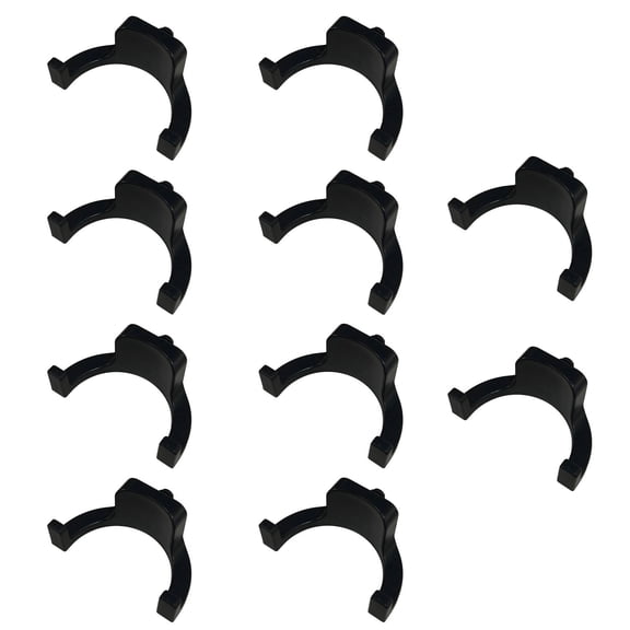 She D Storage Hook Kit Heavy Duty Utility Hangers For Tool Organization Wall Mount Side Panel 10 Pack Style Durable Hooks 10PCS