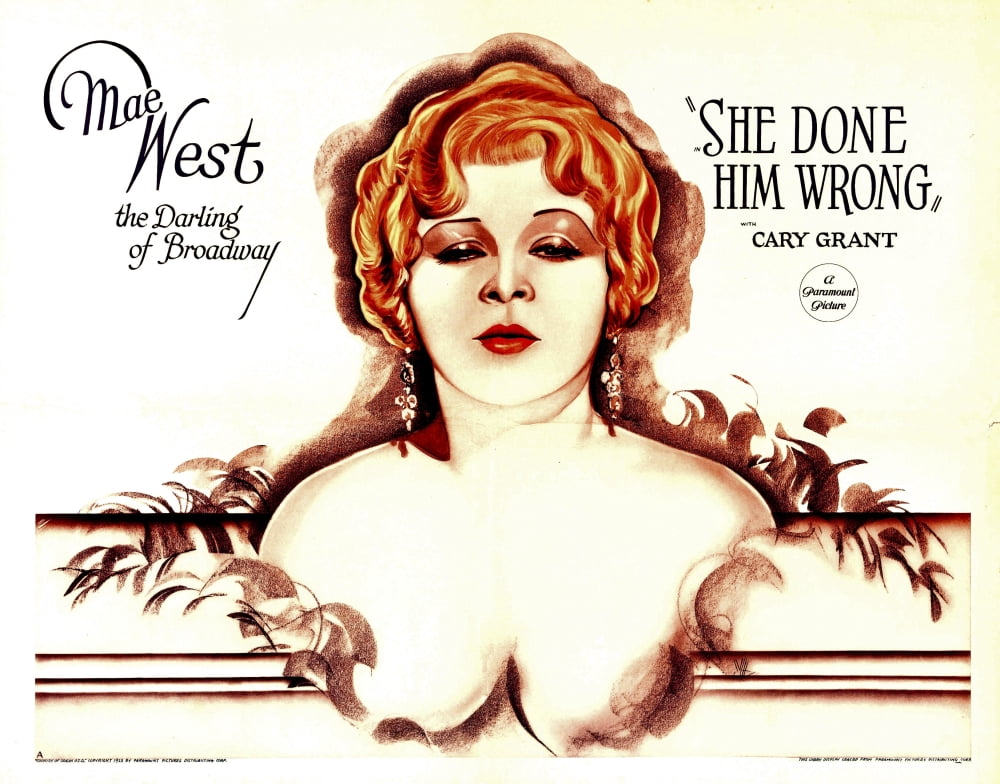 She Done Him Wrong Canvas Art - (28 x 22)