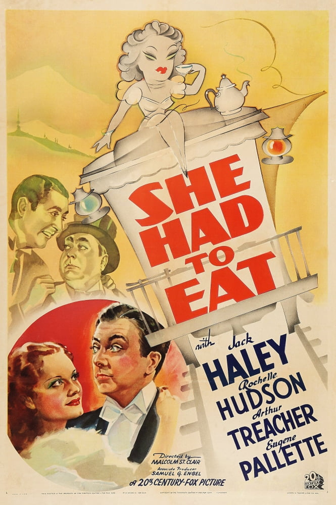 She Had To Eat U Canvas Art - (11 x 17)