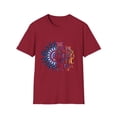 thumbnail image 1 of She Has The Soul Of Gypsy Heart Of Hippie Spirit Unisex Softstyle T-Shirt, 1 of 4