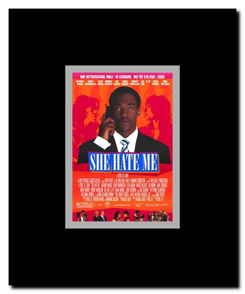 She Hate Me Framed Movie Poster