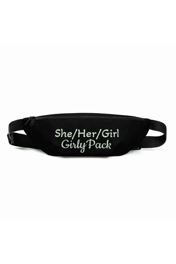 She/Her/Girl GirlyPack- CWMBS by Tyler Khii All-Over Print Fanny Pack  Custom Water-Resistant Waist Bag with Adjustable Straps & Inner Pocket