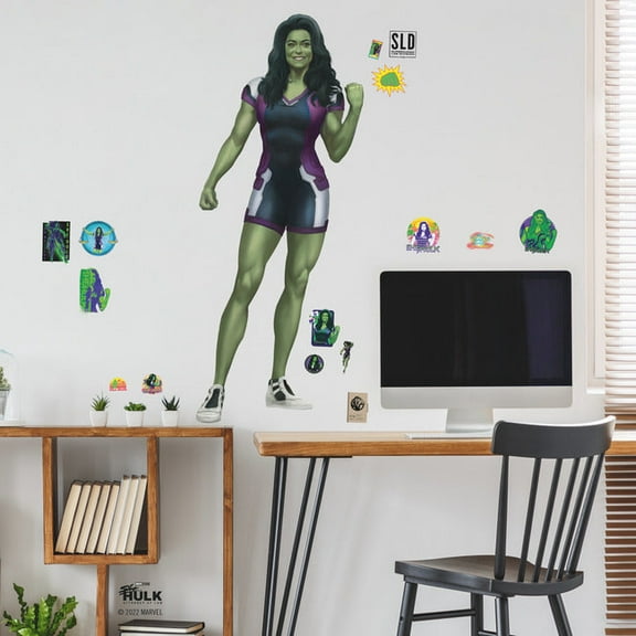 She Hulk Giant Peel & Stick Wall Decals