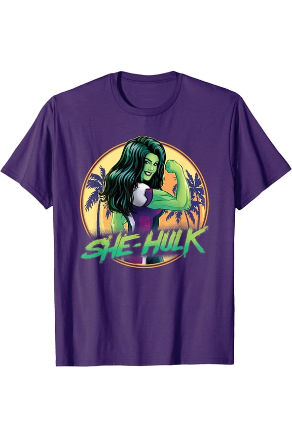 She-Hulk Plus Flex Vacation DTG Print Unisex T-Shirt