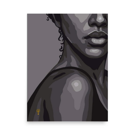 She In Shadow I Print