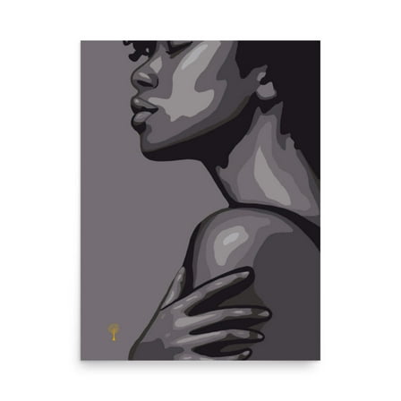 She In Shadow II Print