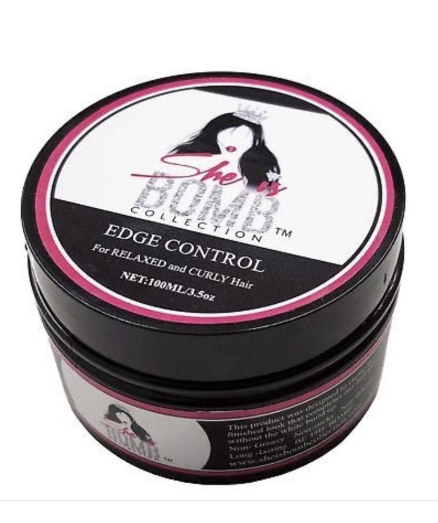 She Is Bomb Collection - Sleek Hair Lasting Edge Control, Travel 