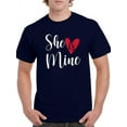 thumbnail image 1 of She Is Mine T-Shirt Men -Smartprints Designs, Male x-Large, 1 of 4