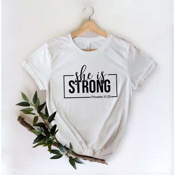 She Is Strong Shirt, Mama Shirt, Mothers T-Shirt, Cute Mom Shirt, Cute Mom Gift, Mother'S Day Gift, New Mom Gift, Mama With Heart T-Shirt
