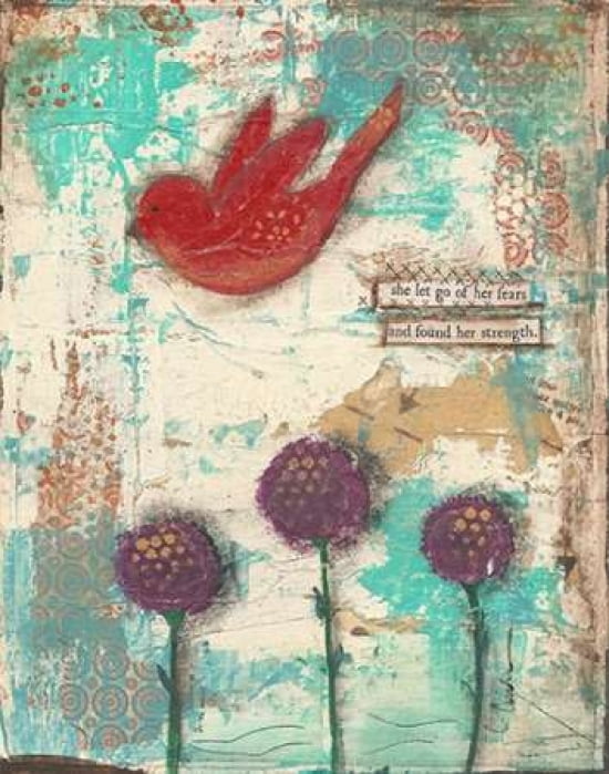 She Let Go Canvas Art - Cassandra Cushman (22 x 28)