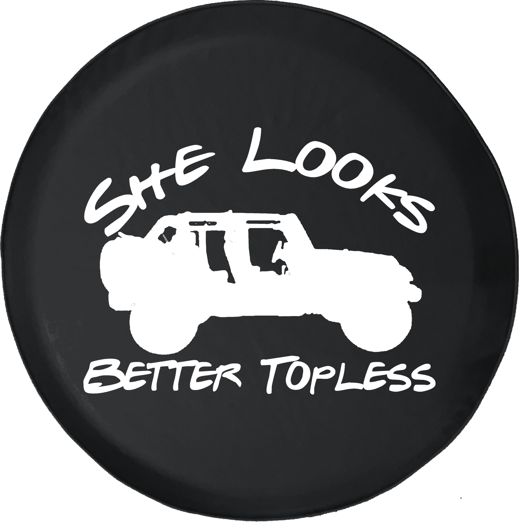 Yin Yang (Fire and Water) Spare Tire Cover ANY Size, ANY Vehicle