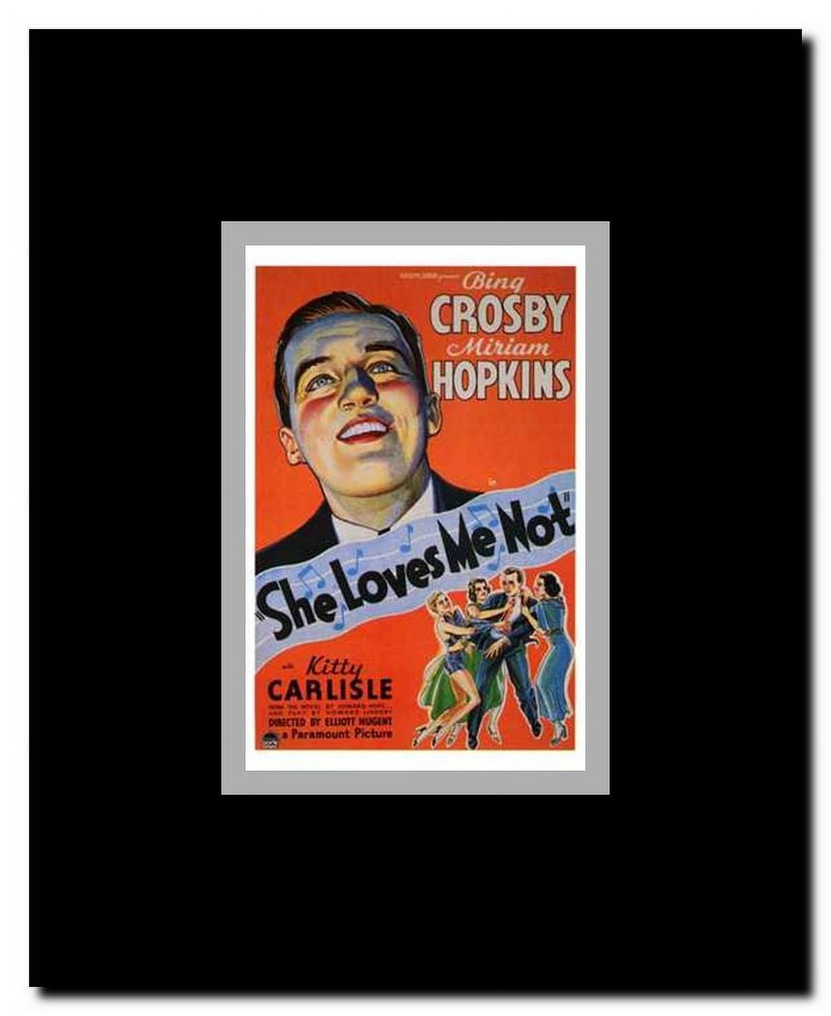 She Loves Me Not Framed Movie Poster