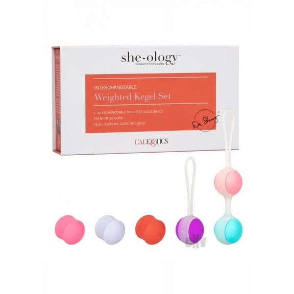 She Ology Interchange Weight Kegel Set