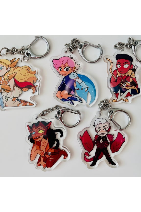 She-Ra Acrylic Charm Set (1 keychain)