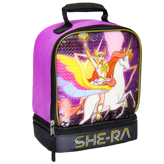 She-Ra And The Princess Of Power She-Ra And Swift Wind Dual Compartment Insulated Lunch Box 10"