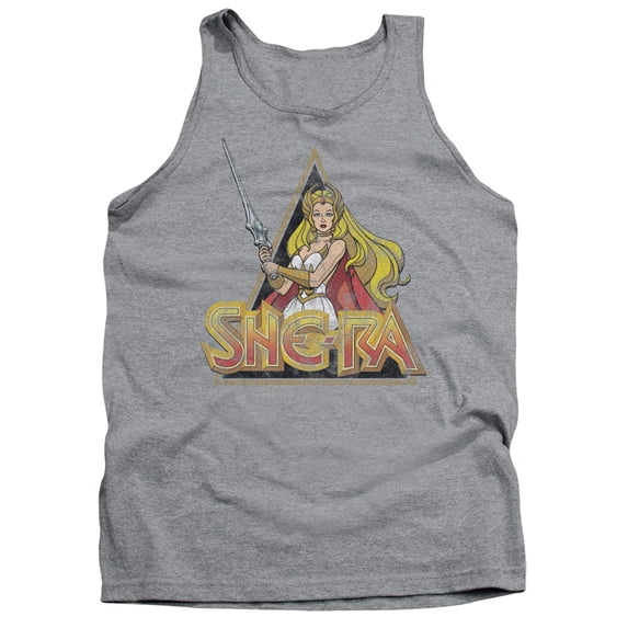 She Ra/Rough Ra Adult Tank Top Athletic Heather