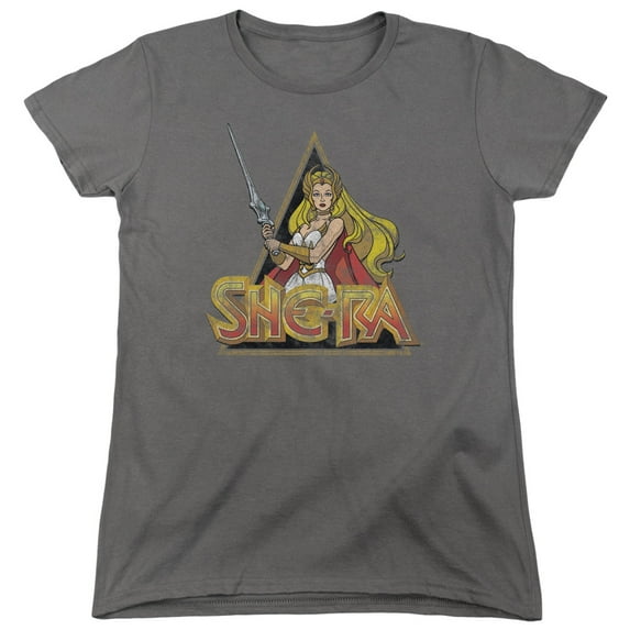 She Ra/Rough Ra S/S Women's T-Shirt Charcoal