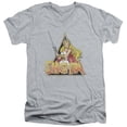 thumbnail image 1 of She Ra - Rough Ra - Slim Fit V Neck Shirt - Large, 1 of 2