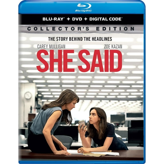 She Said (Blu-ray + DVD + Digital Copy)