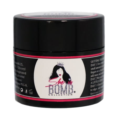 She is Bomb Collection Fast Drying Edge Control, 0.6 Oz.