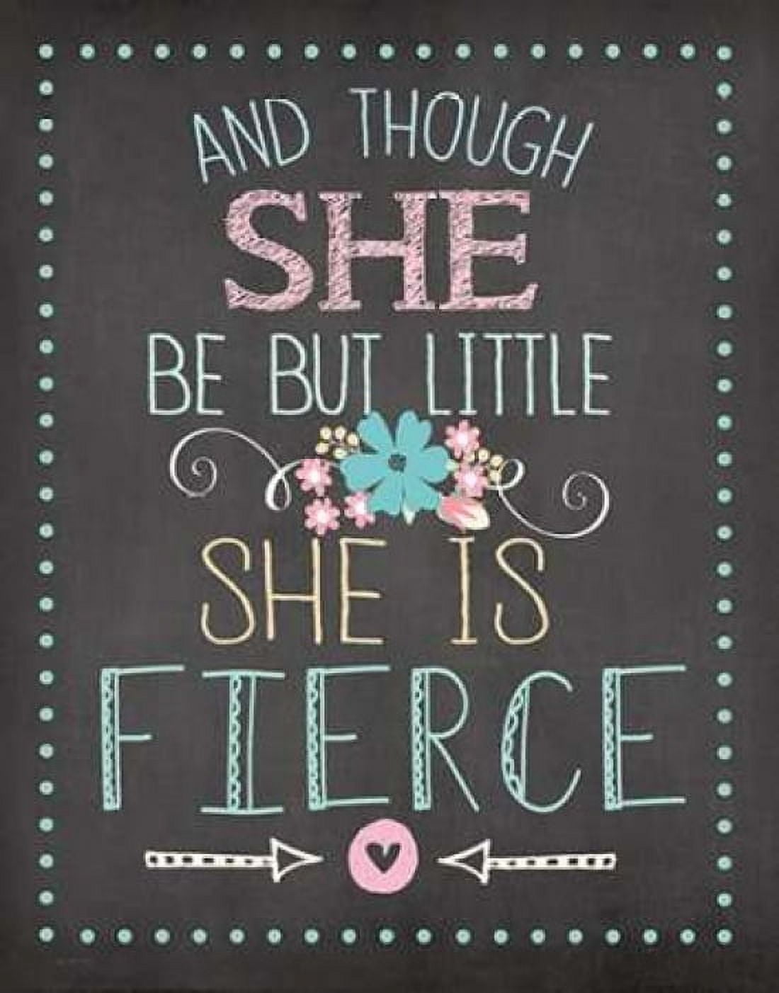 She is Fierce Canvas Art - Jo Moulton (22 x 28)