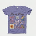 thumbnail image 1 of She is Mom Coquette T-Shirt, Christian Mama Tshirt, Boho Floral Mama Shirt, Mother’s Day Gift Shirt, Wildflower Mama Bible Verses, Gifts for Mother, 1 of 7