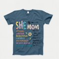 thumbnail image 1 of She is Mom T-Shirt, Flower Mom Shirt, Blessed Mom Tshirt, Gift for Mom ,Mother’s Day Gift, Mother's Day Shirt, Retro Mama Quotes Tee Top, 1 of 7