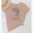 thumbnail image 1 of She is Strong T-Shirt, Heather Prism Peach - Extra Large, 1 of 1