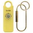thumbnail image 1 of She’s Birdie Compact Siren and Strobe Light Key Chain, Lemon, 1 of 3