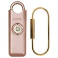 thumbnail image 1 of She's Birdie Original 130dB Personal Alarm with Strobe Light & Keychain, Metallic Rose, 1 of 4