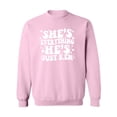 thumbnail image 1 of She's Everything He's Just Ken Crewneck Sweatshirt, 1 of 3