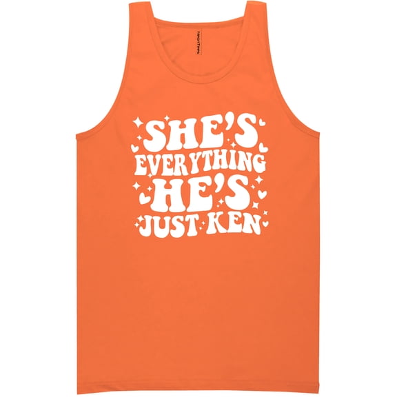 She's Everything He's Just Ken Neon Tank Top