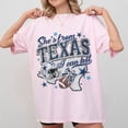 thumbnail image 1 of She's From Texas I Can Tell Cowboys Shirt, Dallas Football Fan Shirt, Western Football Girl Tee, 1 of 3
