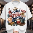 thumbnail image 1 of She's From Texas Red Graphic T-Shirt, Retro I Can Tell Tee, Big Texas Pride Shirt, Western Style Texas Shirt Gift, 1 of 3